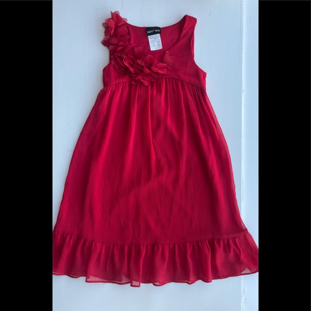 Paper Doll beautiful Red dress 6X